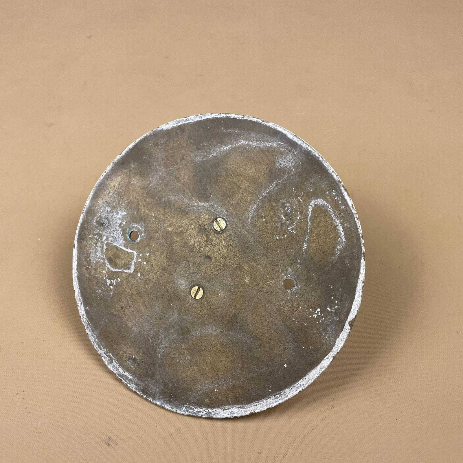Antique Brass Gold Sun Dial Garden Metal Heavy Vintage Garden Decor Round Circular 14.5cm Weather Sundials Engraved Outdoor Sun Face White photo buy