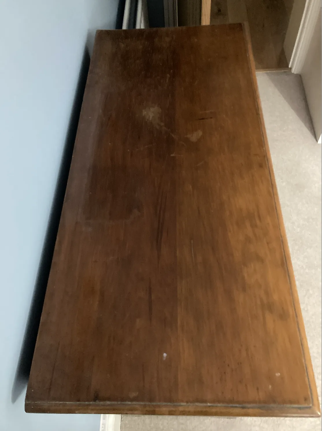 4 Drawer Chest Of Draws Of Indeterminable Age But Certainly A 20th Century Georgian Style Reproduction Most Likely Between The 1920s And 1950s. photo for sale