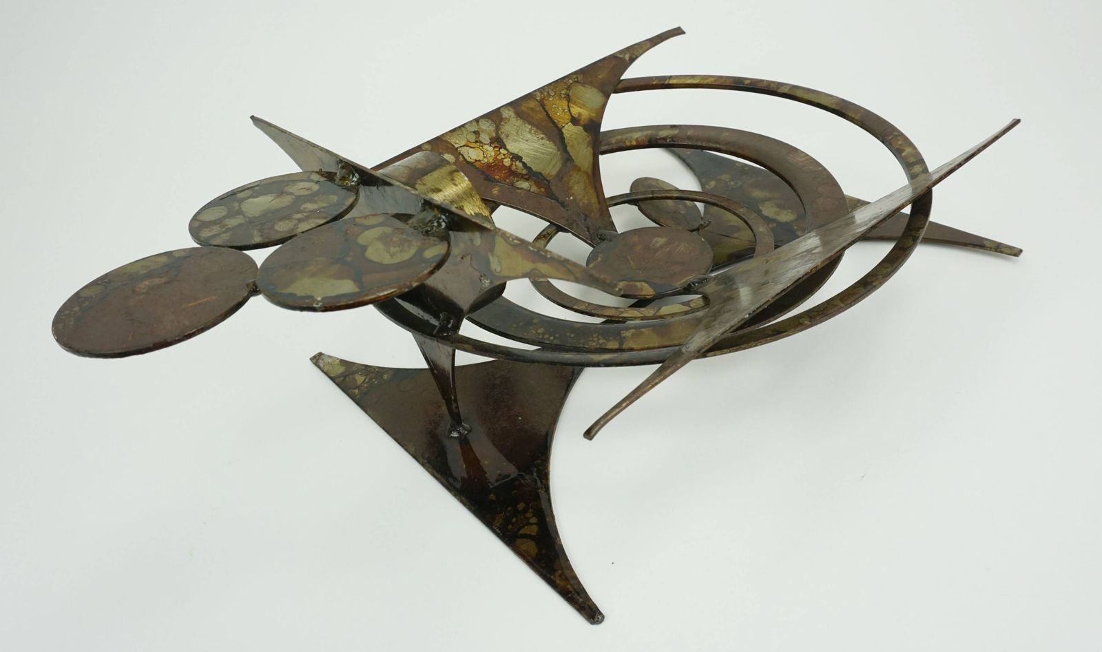 photo furniture Henrik Horst Denmark Brutalist Style Iron Wall Candle Holder