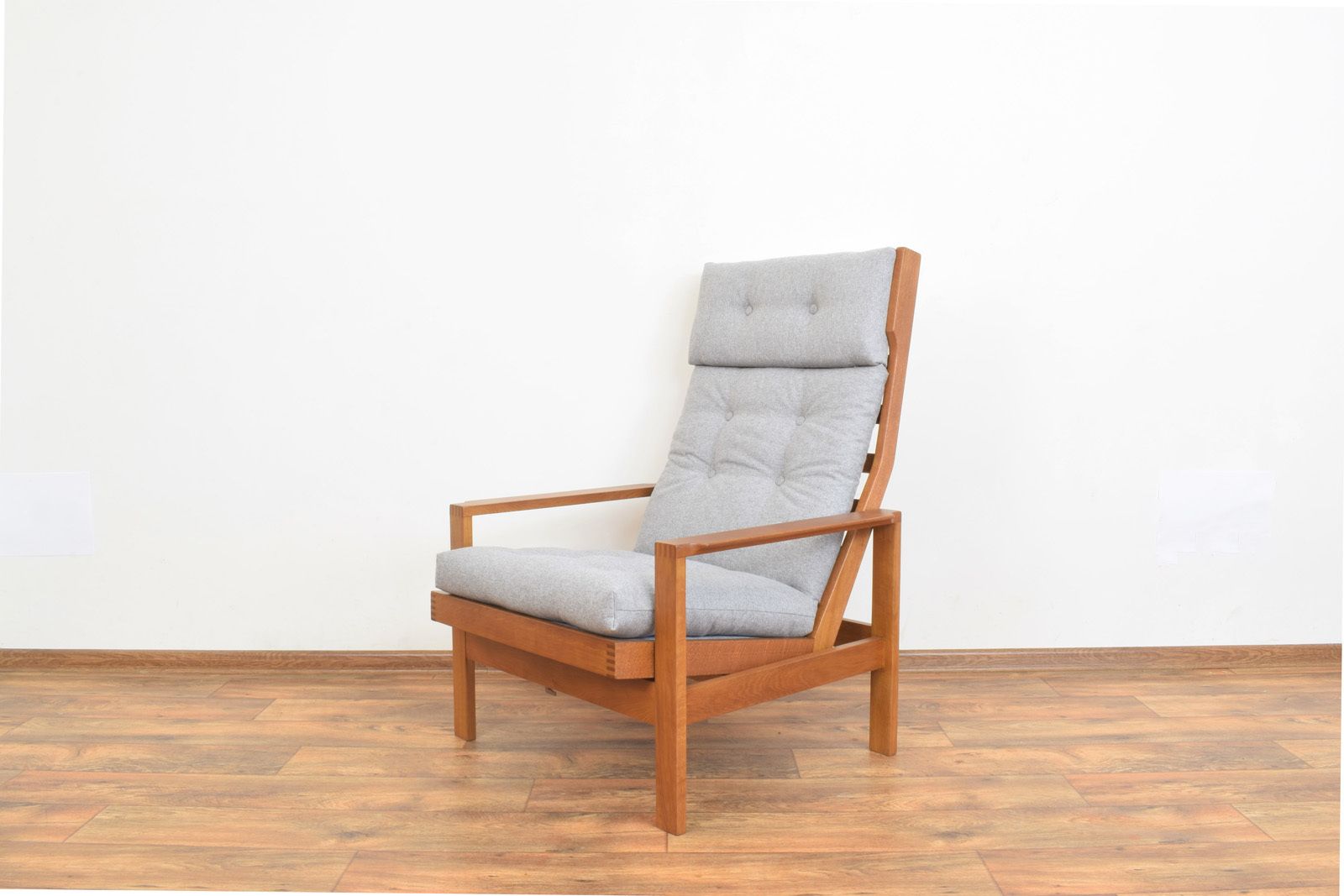Mid Century Danish Oak Armchair By Leif Alring For Madsen & Schubell, 1960s. photo furniture
