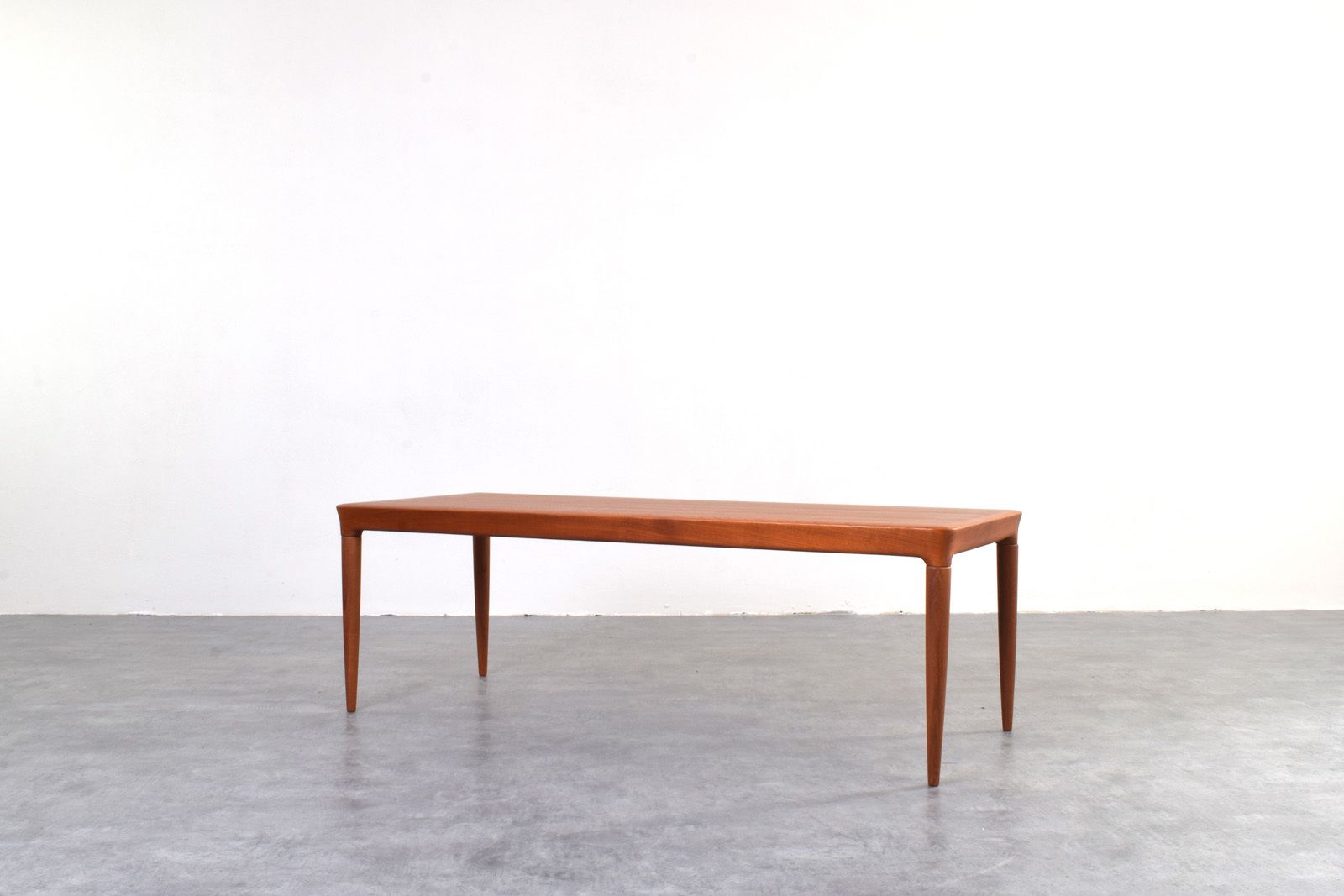 Mid Century Danish Teak Coffee Table By Johannes Andersen For Cfc Silkeborg, 1960s. photo furniture