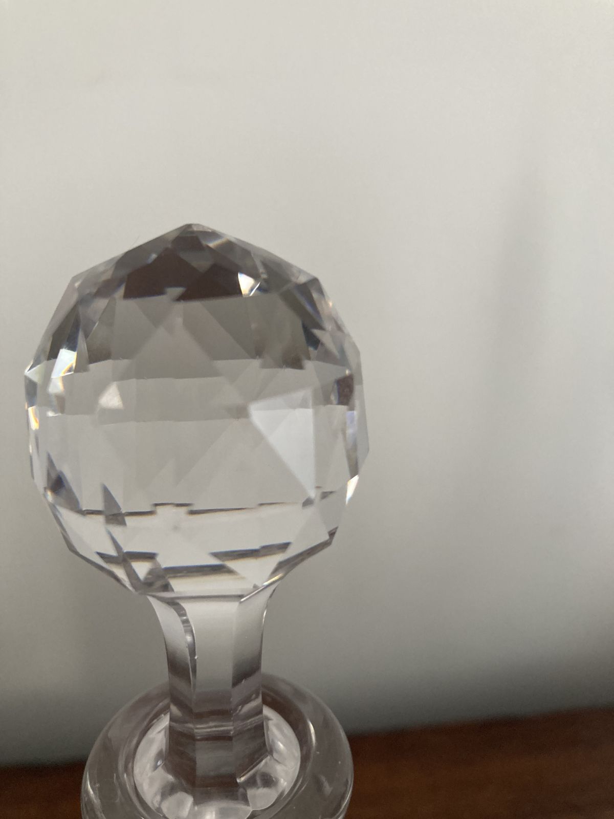 Victorian Crystal Decanter photo vinterior