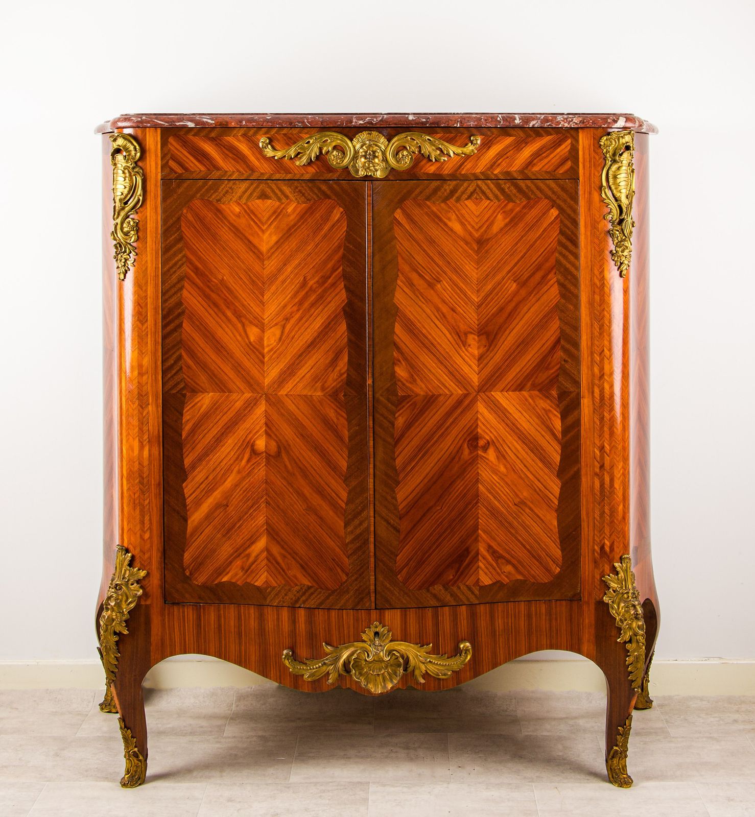 Exceptional 19th Century French Kingwood Side Cabinet By Maison Millet, Paris