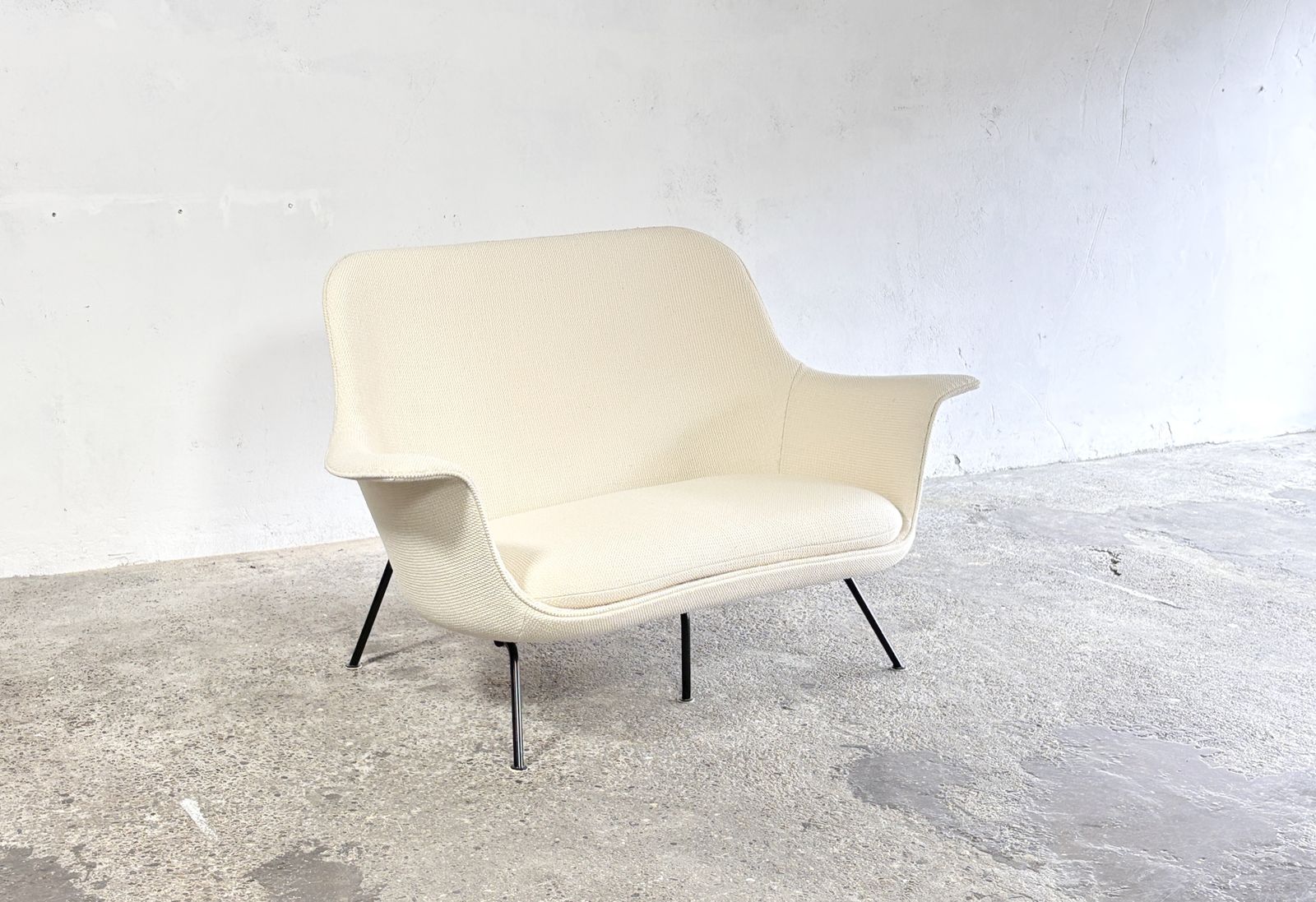 Rare 1950ies Sitwell Sofa Designed By Hans Bellmann For Straessle & Söhne, Switzerland