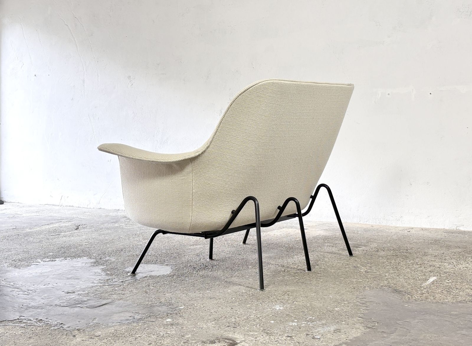 Furniture Rare 1950ies Sitwell Sofa Designed By Hans Bellmann For Straessle & Söhne, Switzerland photo