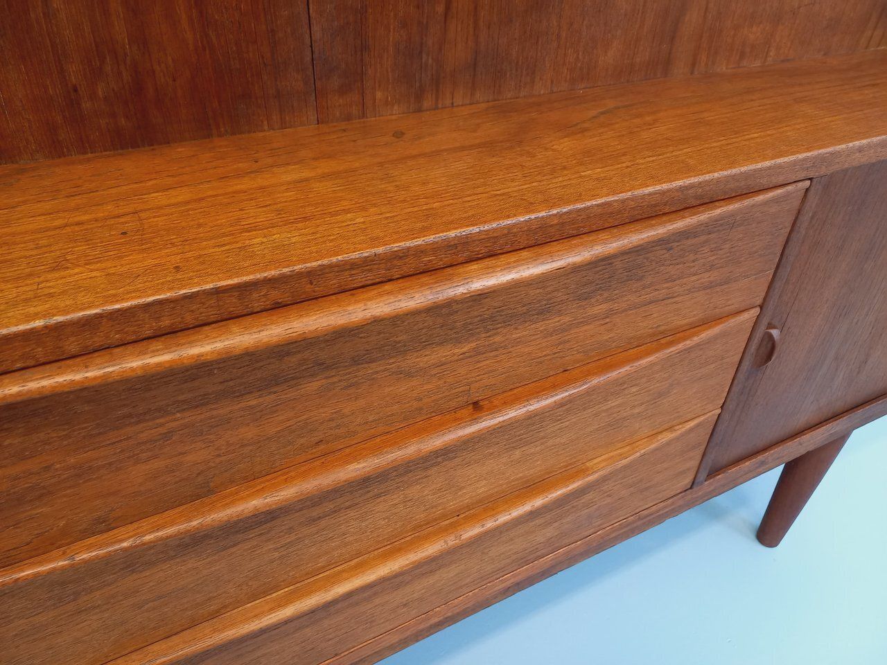 photo vinterior Scandinavian Mid Height Sideboard Ib Kofod Larsen In Teak