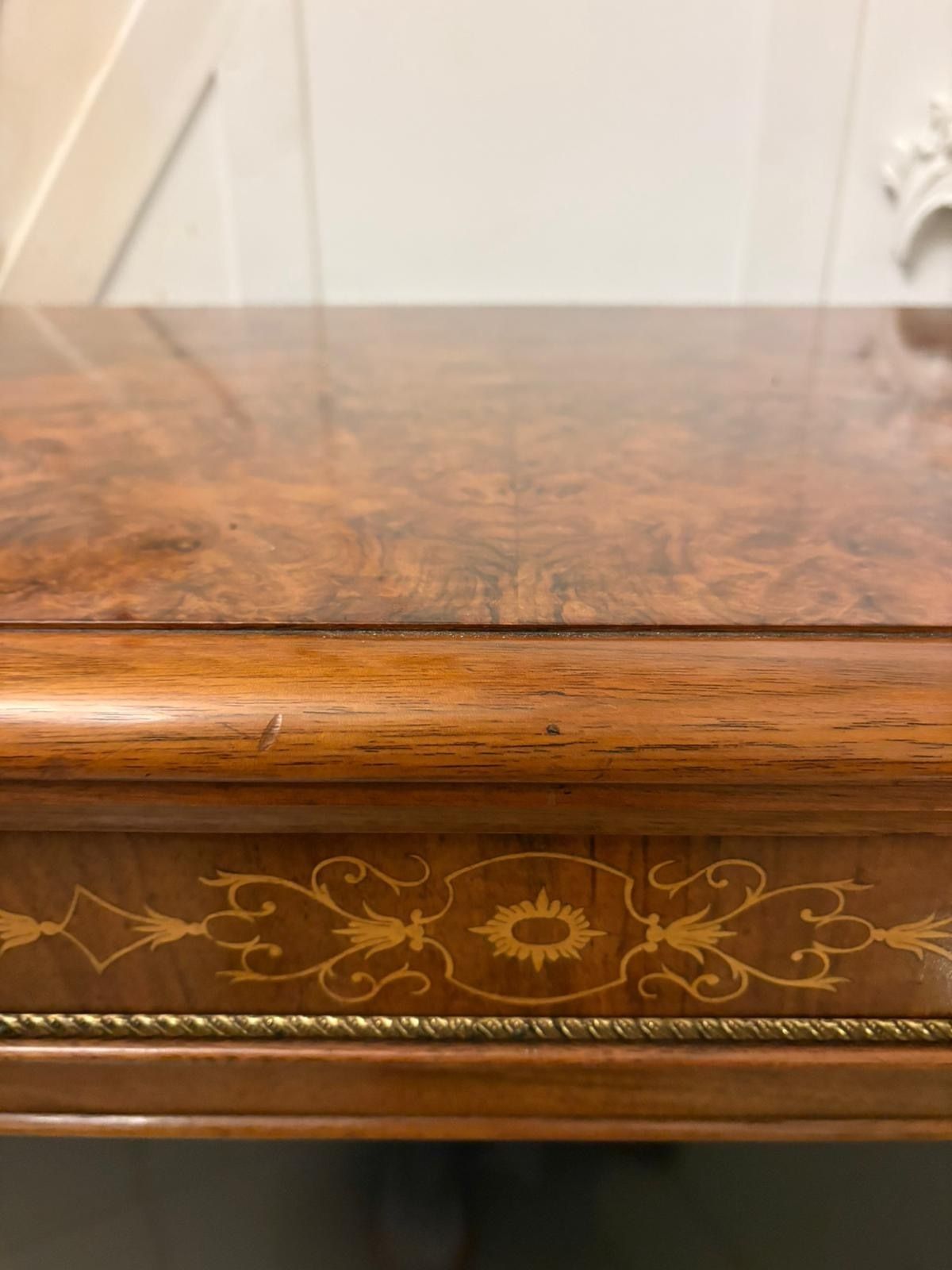 Furniture Attractive Antique Mid 19th Century Inlaid Mahogany Display Cabinet photo