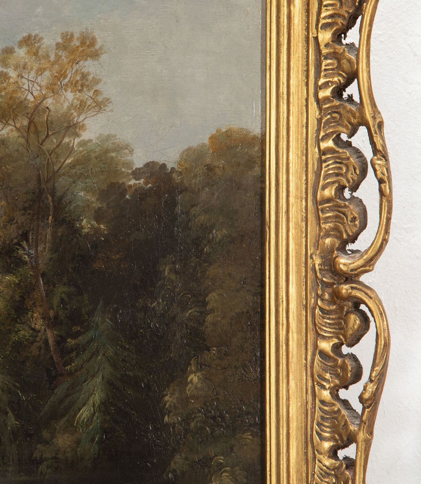 19th Century Country House Oil On Canvas photo buy