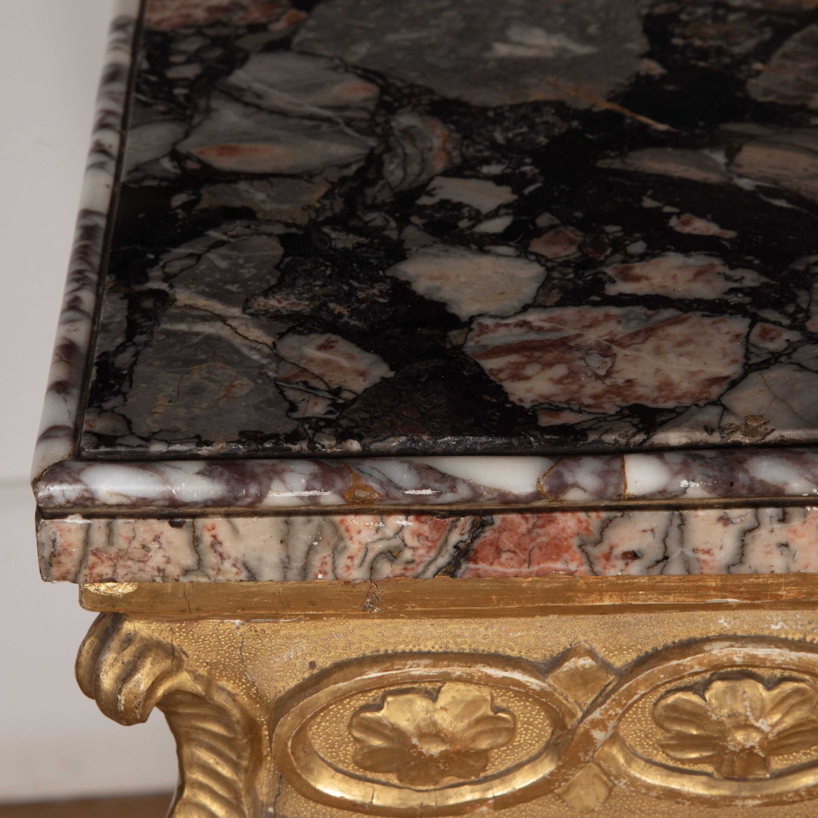 C18th Giltwood & Marble Top Pier Table photo furniture