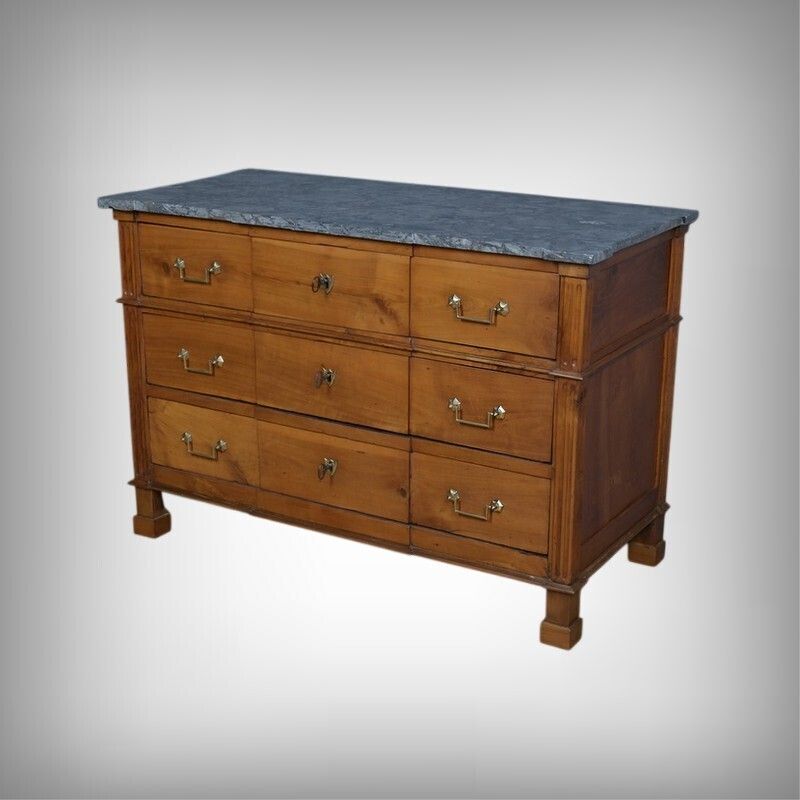 Cherrywood Chest Of Drawers, Louis XVI Period – Late 18th Century photo furniture