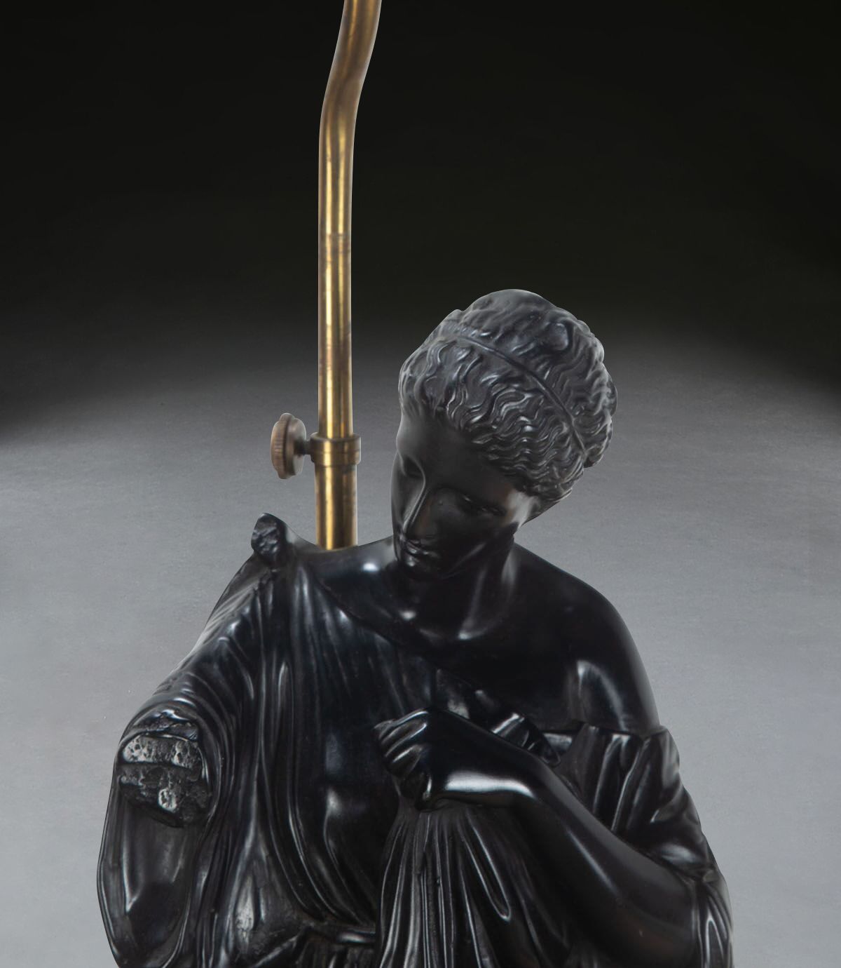 Pair Of Neo Classical Figural Lamps photo furniture