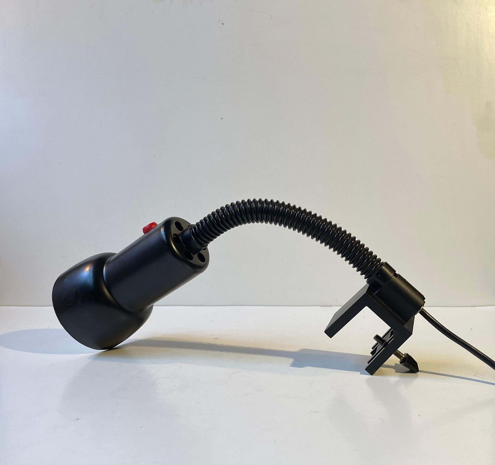 Vintage Louis Poulsen 'Black Louis' Clamp Wall Lamp, 1970s photo furniture