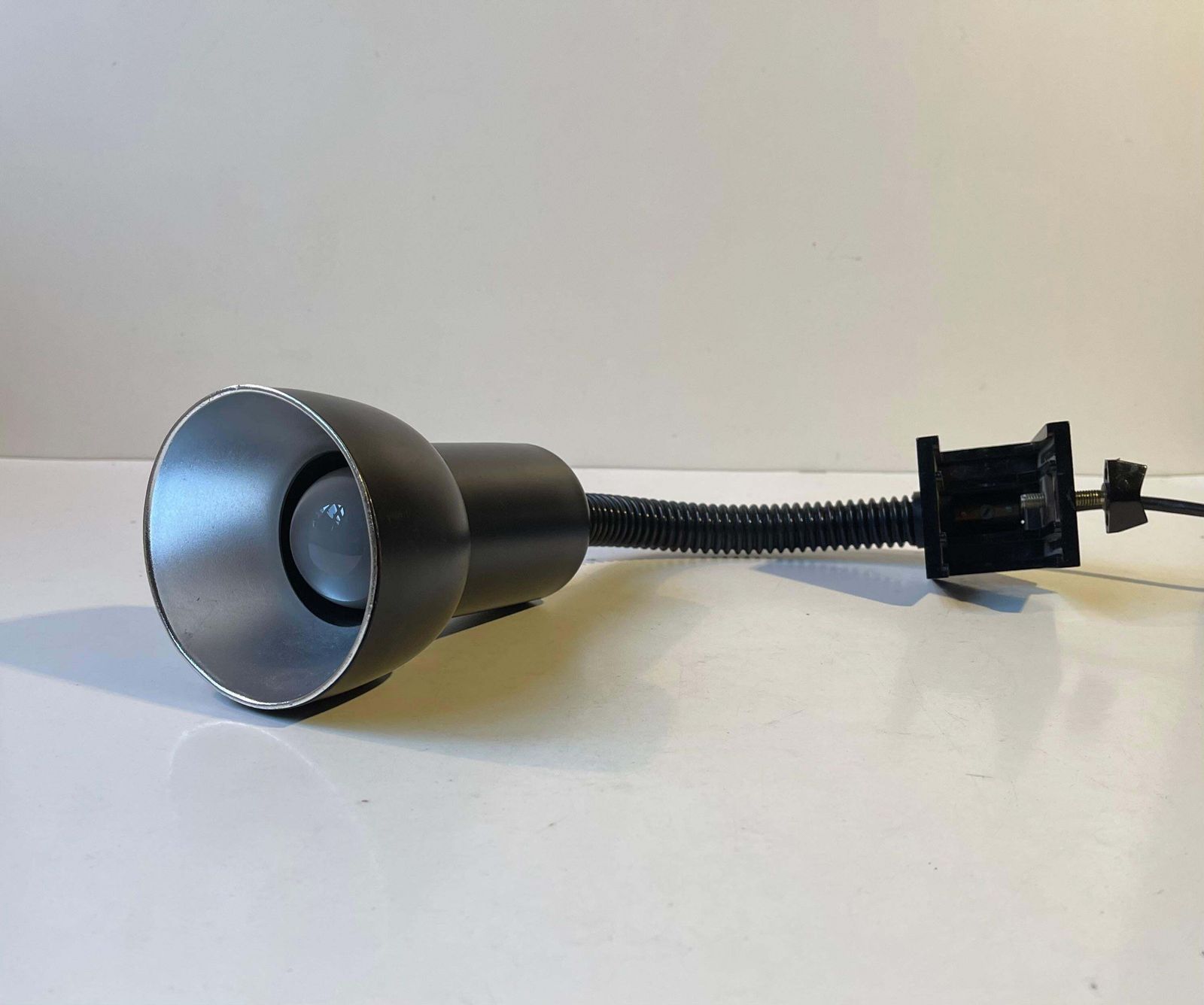Vintage Louis Poulsen 'Black Louis' Clamp Wall Lamp, 1970s photo buy
