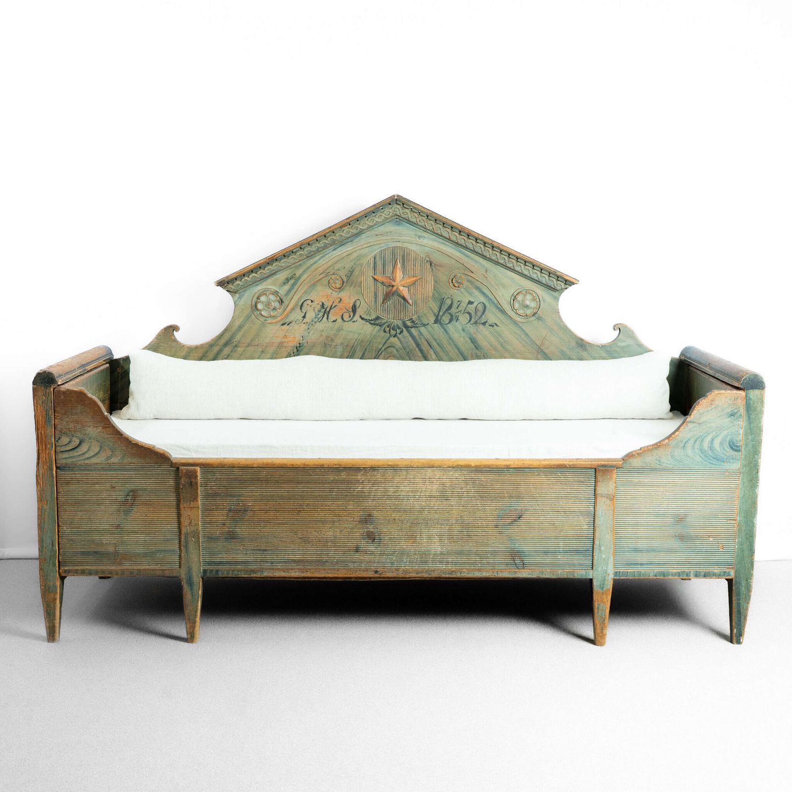 Large Early 19th Century Gustavian Day Bed / Bench photo buy