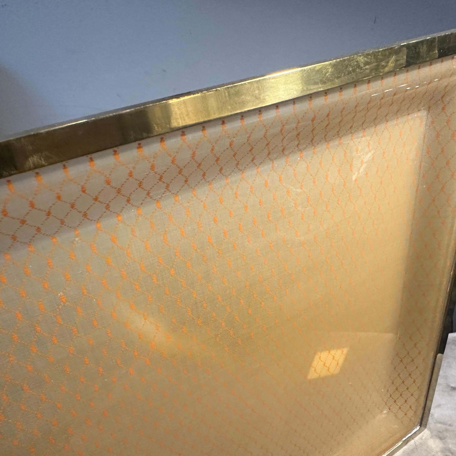 Home Decor 1970s Mid Century Modern Brass And Plexiglass Tray By Liar Of A. Cavalli photo