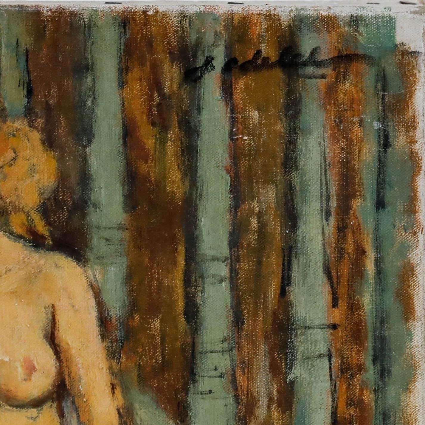 Charles Emmanuel Jodelet (1883 1973) Mid 20th Century Oil, The Model photo buy