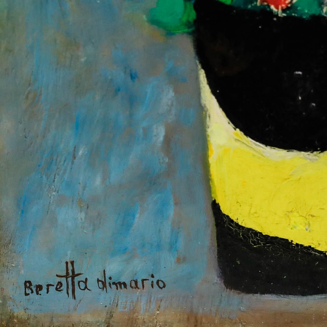 Beretta Dimario 20th Century Oil, Floral Still Life photo vinterior