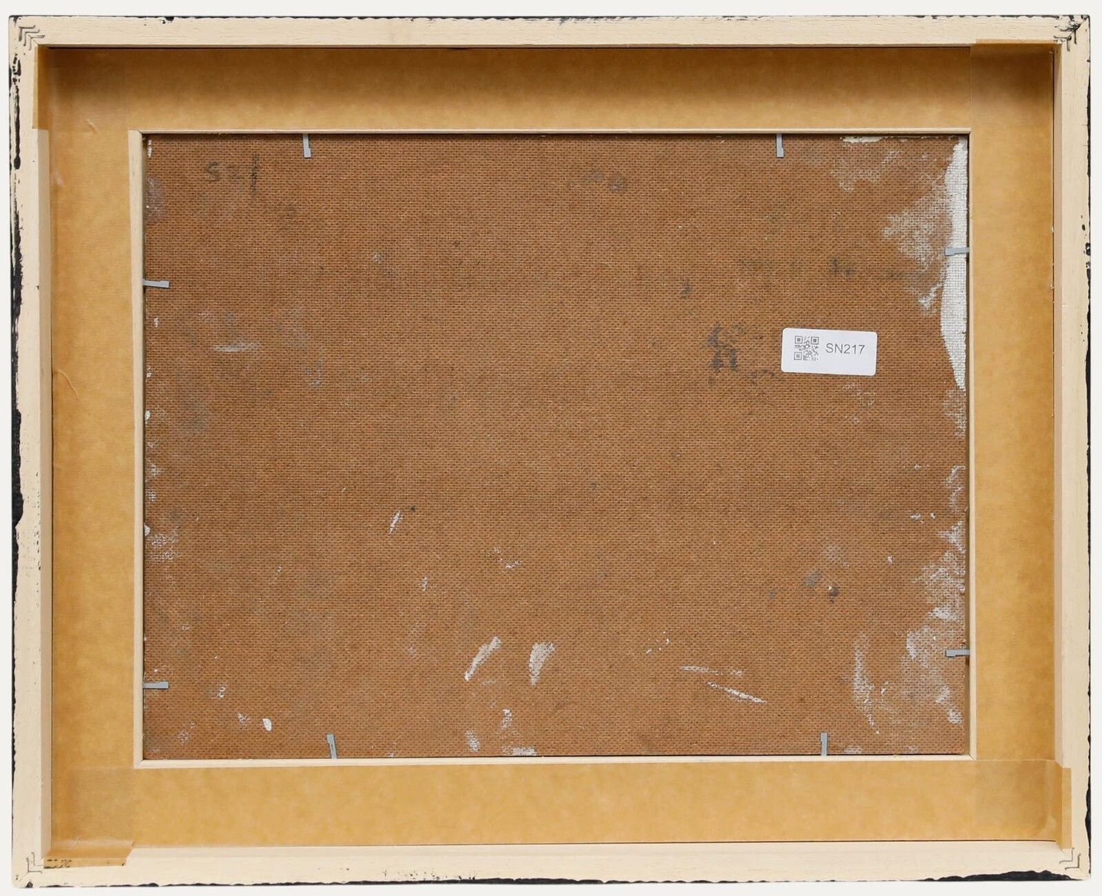 George Weissbort (1928 2013) Framed 20th Century Oil, Chinese Vase & Grapes photo for sale