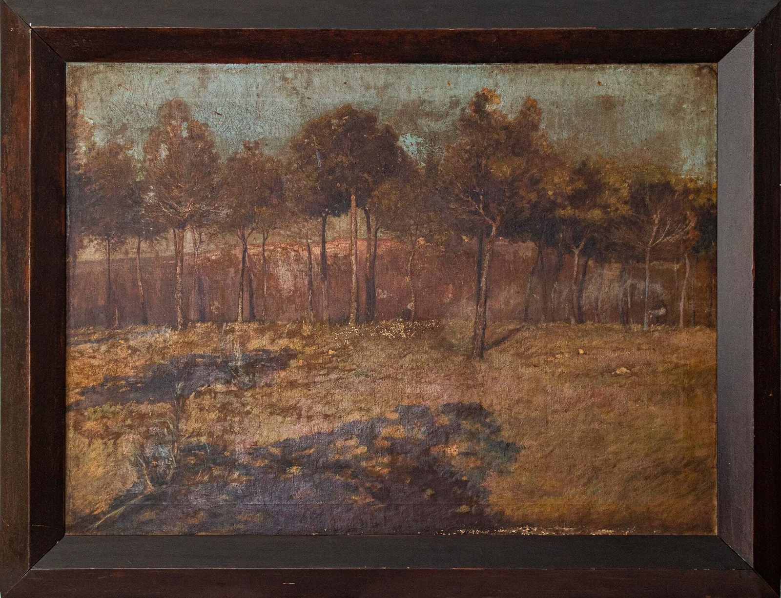 Gouden Landschap Met Verre Nederzetting, Verwant Aan Orange Road, Tarpon Springs (Ca. 1893) photo buy