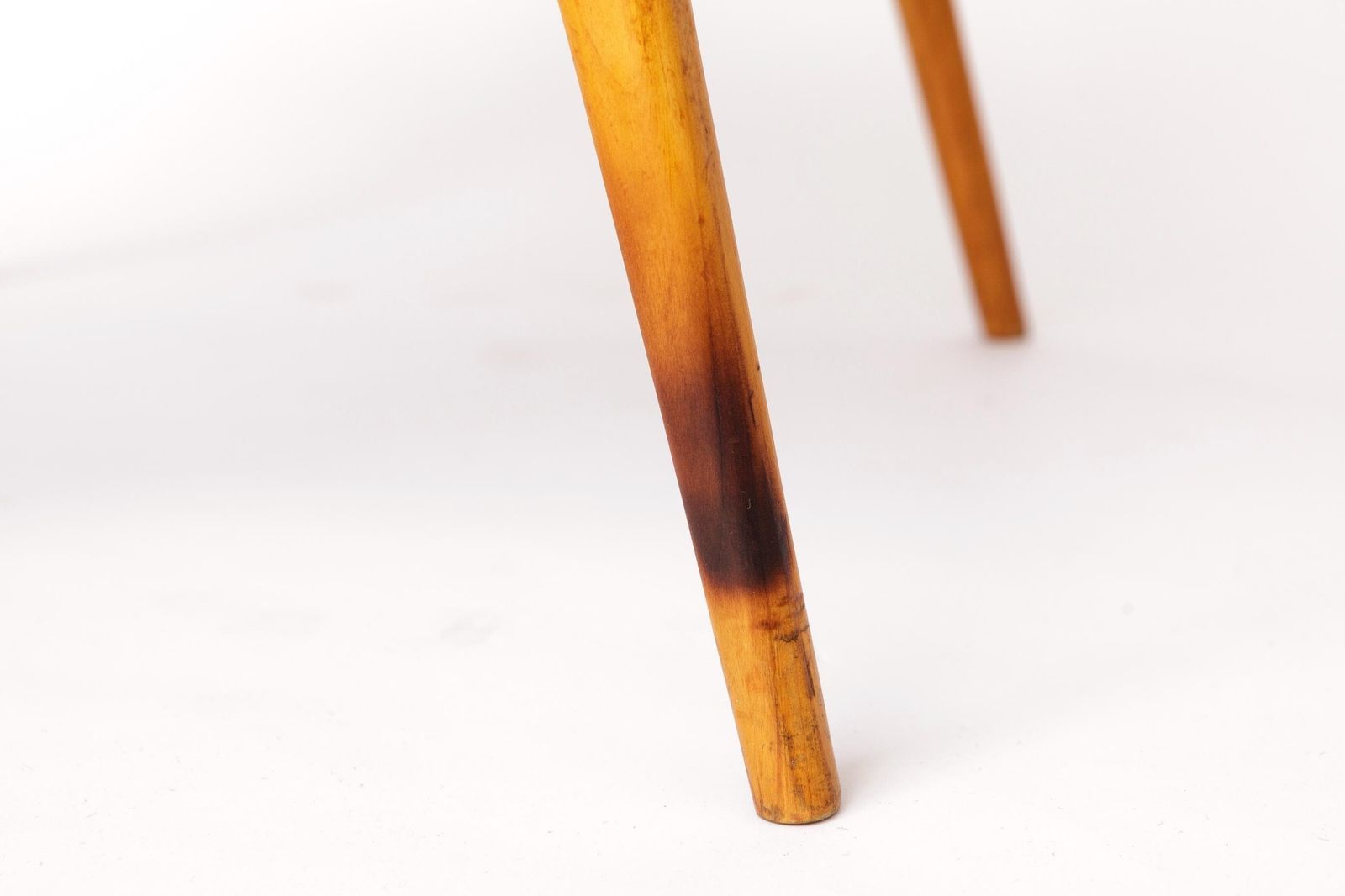 Set Of 3 Vintage Beechwood Chairs, 2 Side Chairs & 1 Armchair, 1970s, Germany photo buy