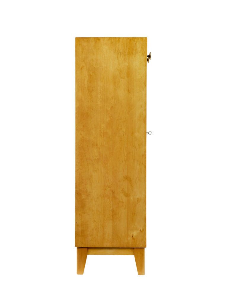 Scandinavian Birch Low Open Bookcase By Smf Bodafors photo 1865.0