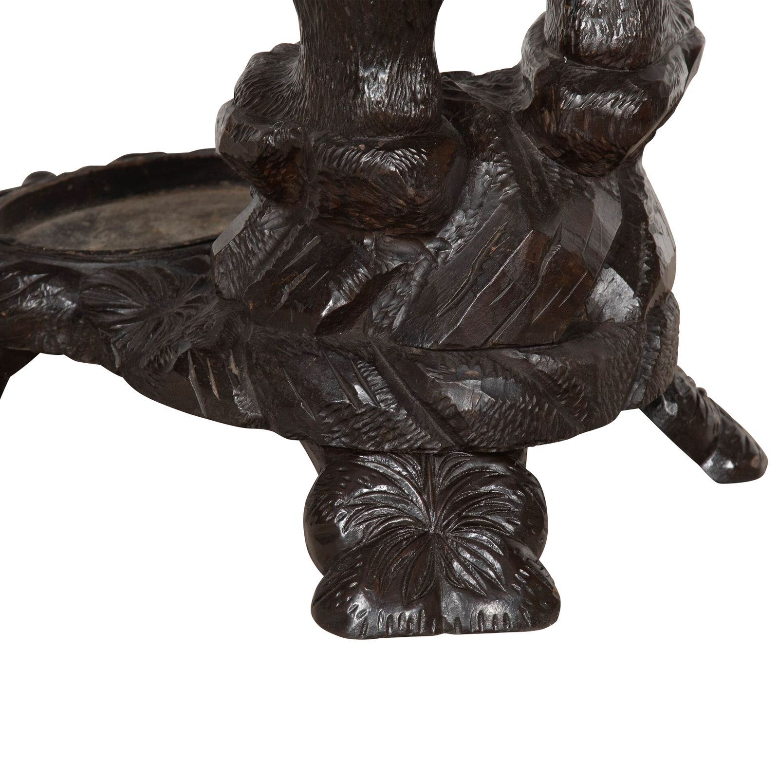 19th Century Carved Bear Hall Stand photo vinterior