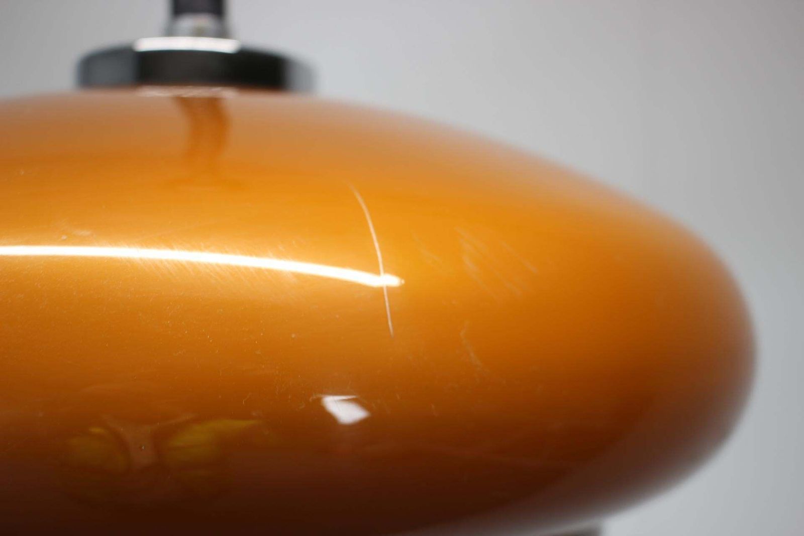 Mid Century Adjustable Glass Pendant Lamp, Europe, 1970s photo 401.0