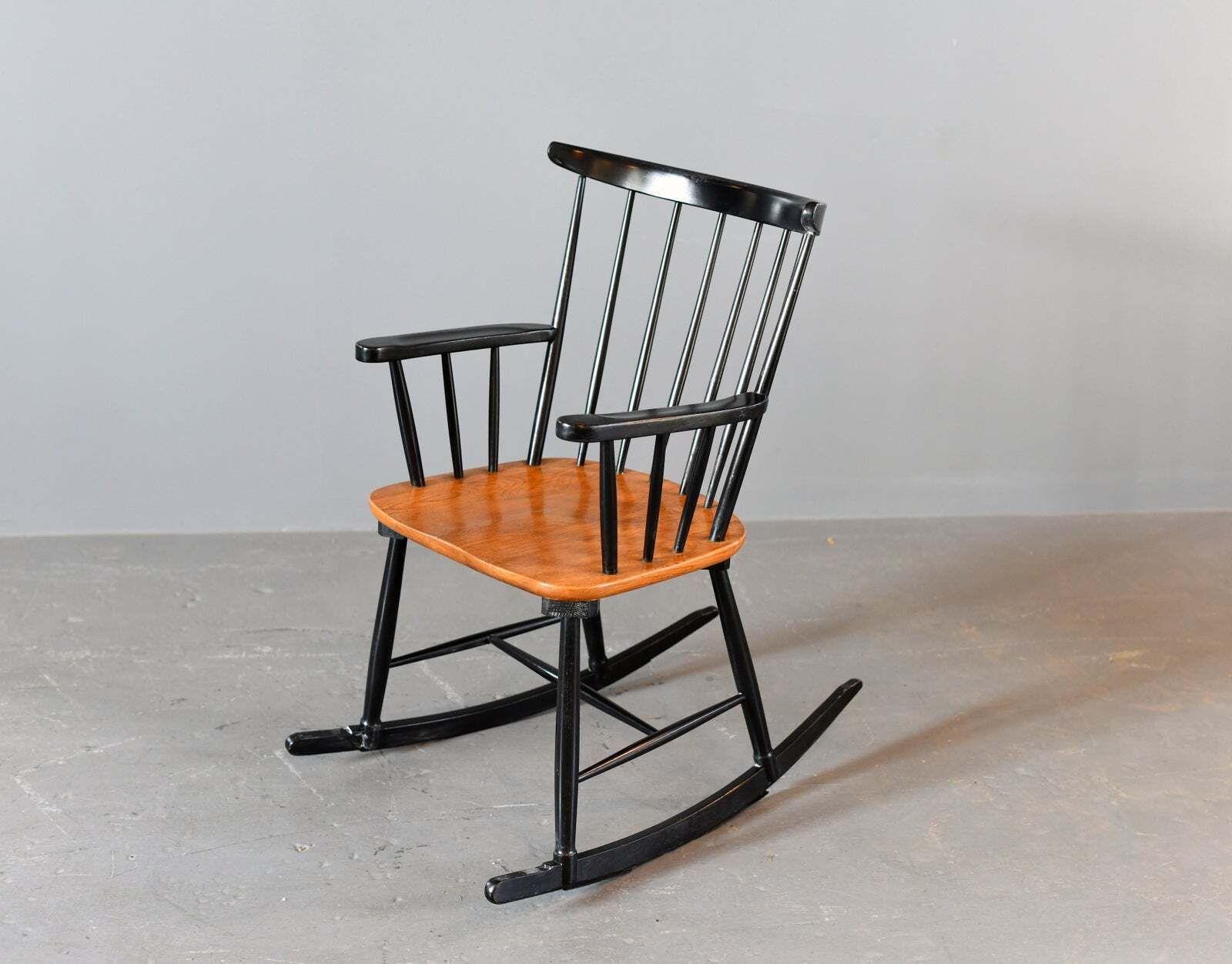Mid Century Rocking Chair By Ilmari Tapiovaara Circa 1950s photo furniture