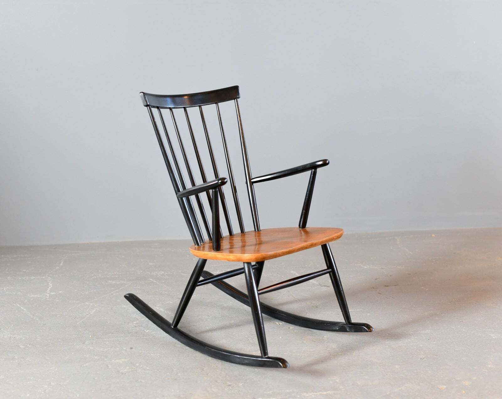 Mid Century Rocking Chair By Ilmari Tapiovaara Circa 1950s photo Furniture