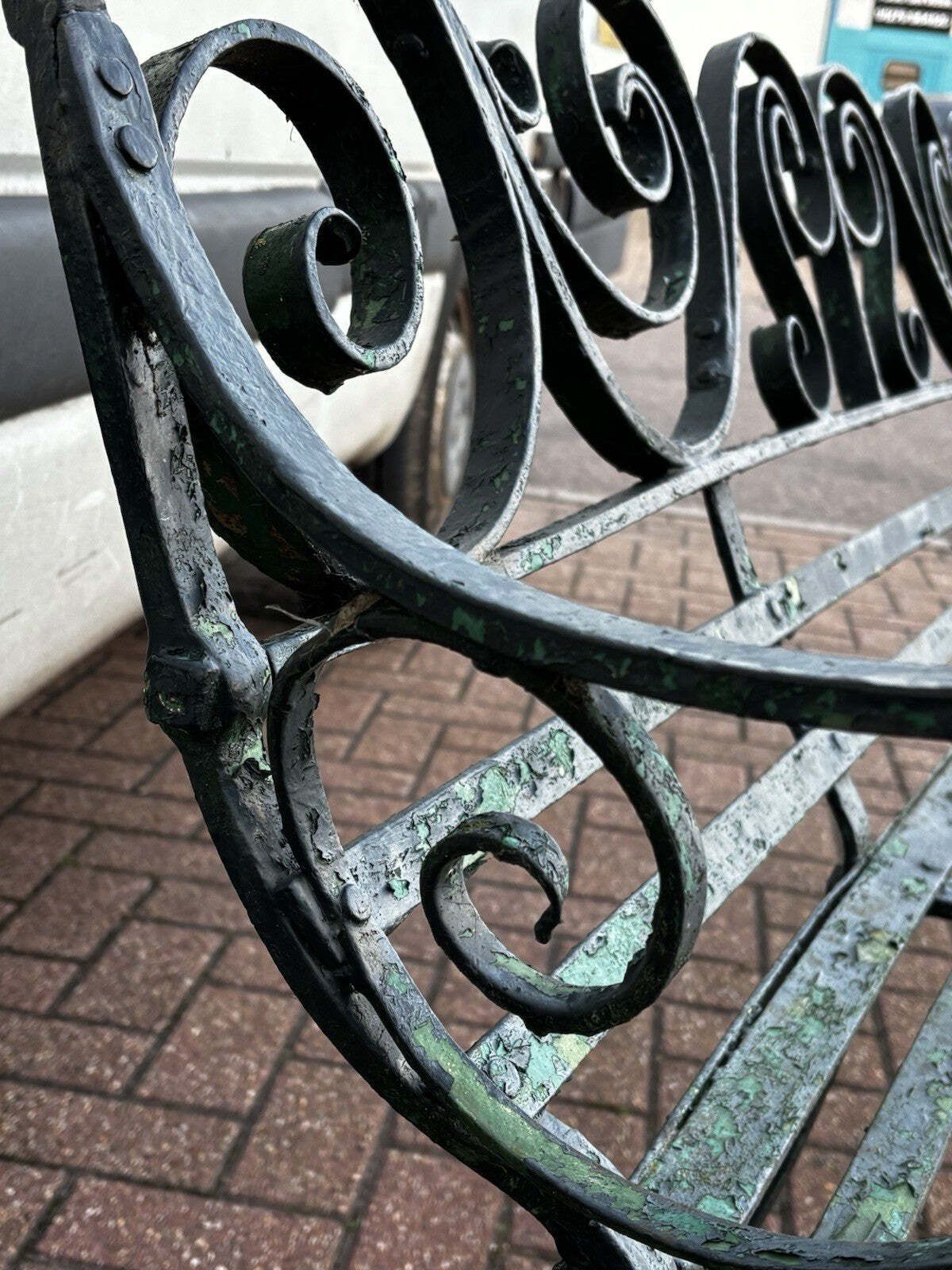 Regency Cast Iron Garden Bench. Superb Quality. photo furniture