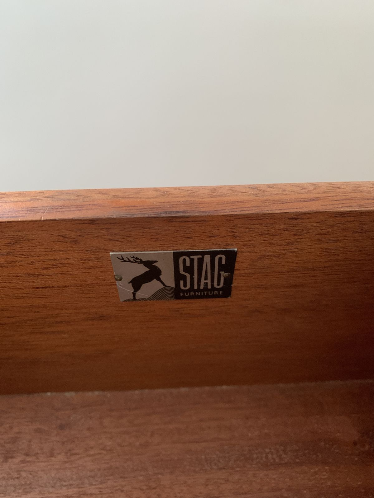 Mid Century Stag C Range Oak Small Dressing Table By John & Sylvia Reid photo Furniture