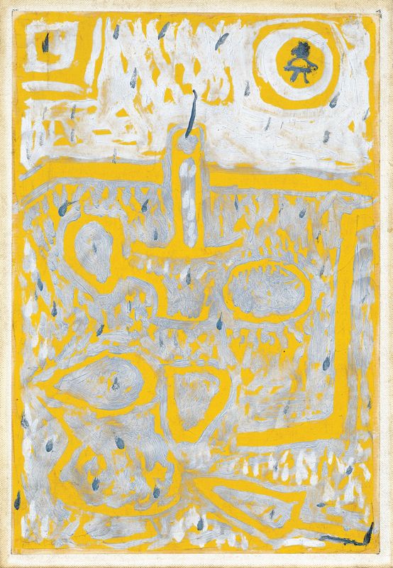 Paul Klee 'Candlestick' Archival Pigment Print Framed In Black photo furniture