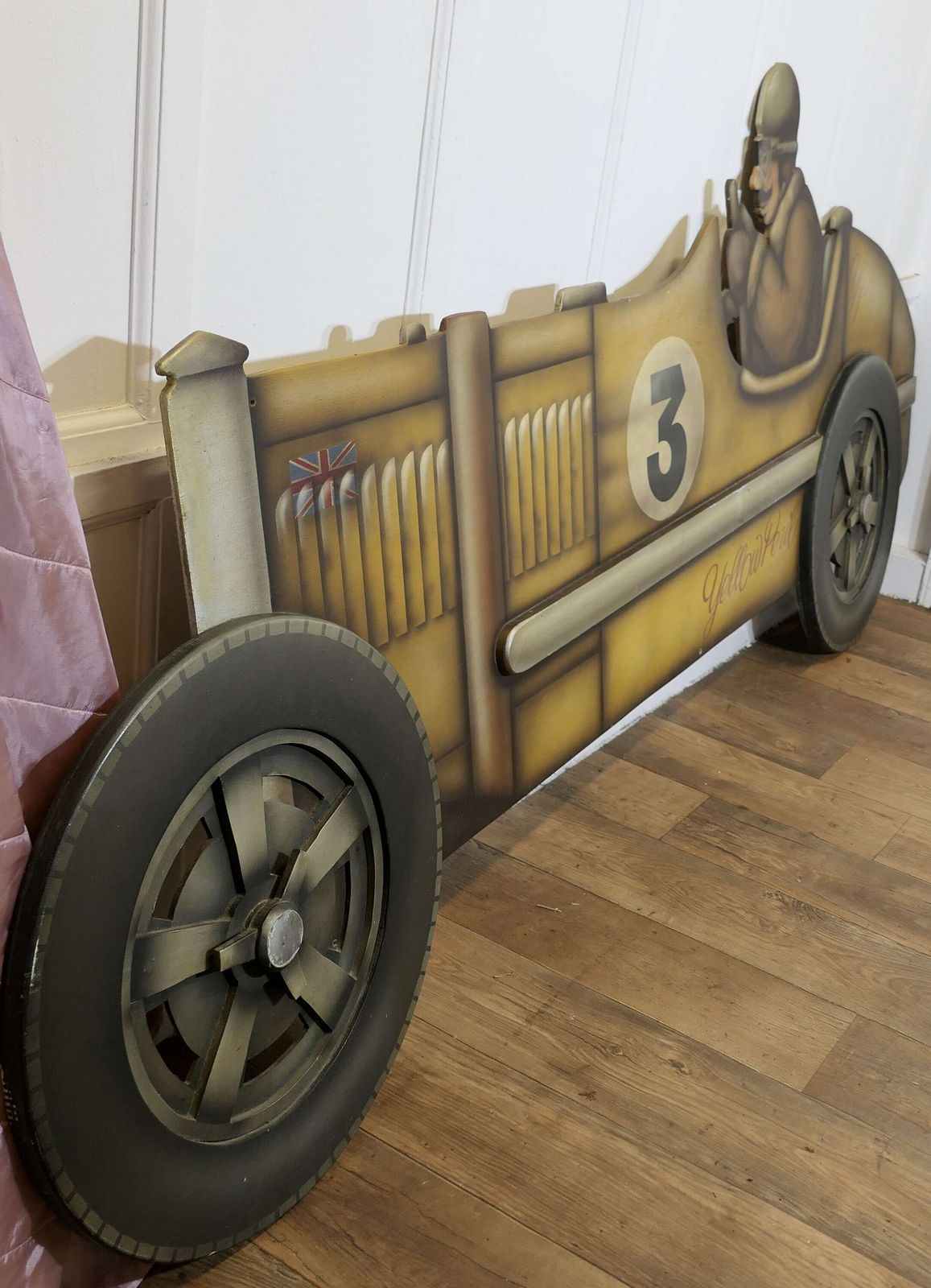 Model Of Kissel Gold Bug Speedster, Trade Advertising Sign photo Home Decor