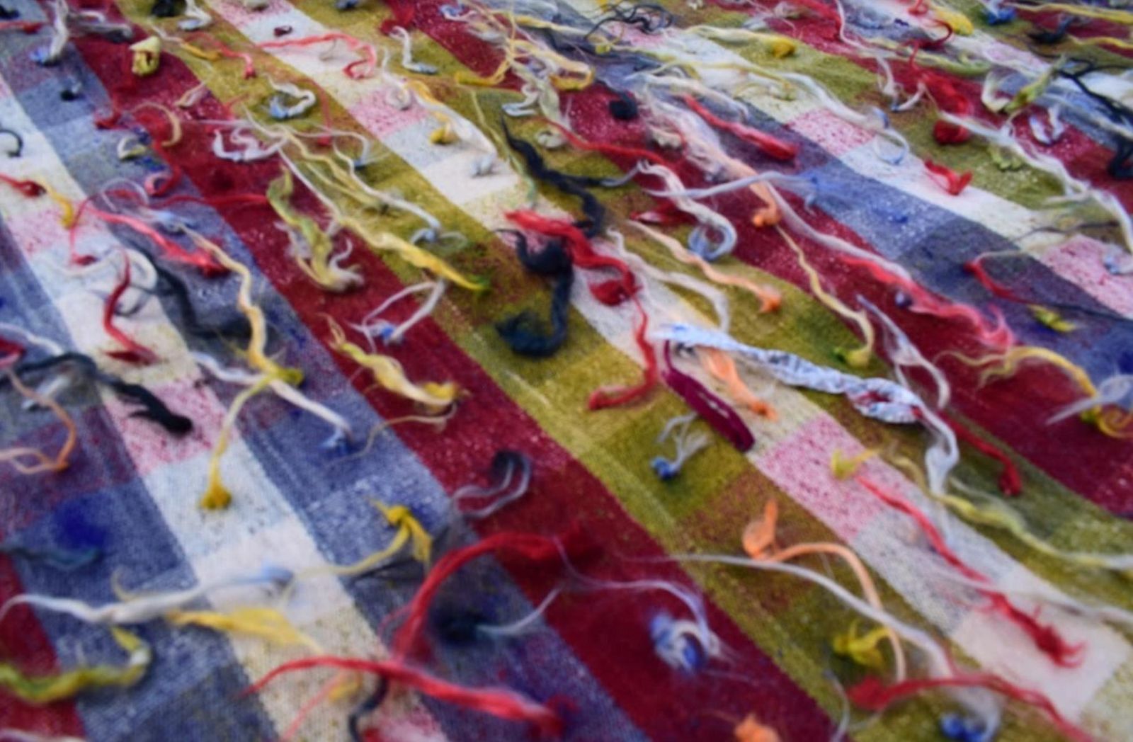 Textiles Angora Filikli Rug, 1970s, Vintage photo