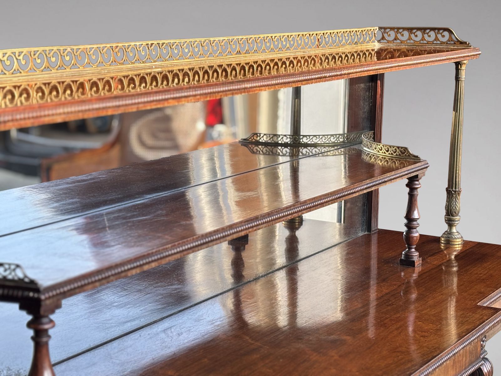 Early 19th Century Regency Period Rosewood Chiffonier Attributed To Gillows photo for sale