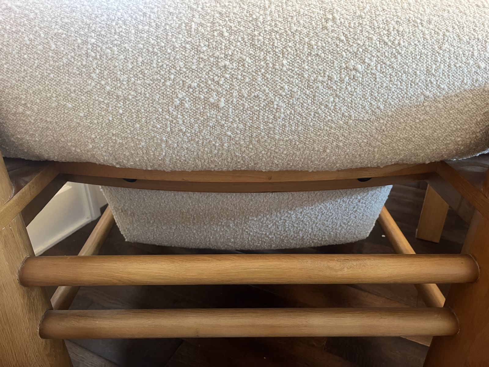 photo furniture Soho Home Dillon Boucle Armchair Cream