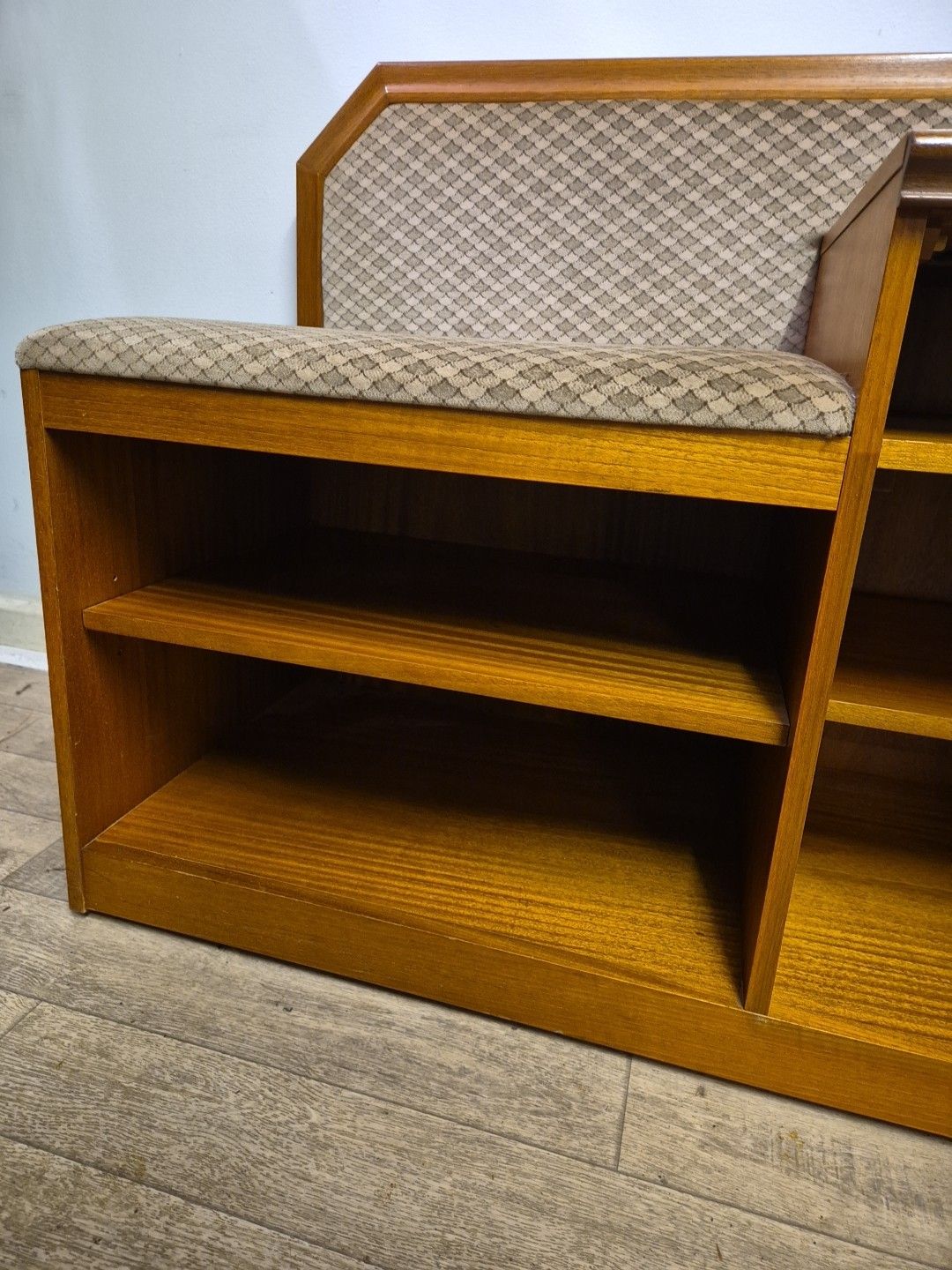 photo for sale Vintage/Retro/Mid Century Teak Telephone Seat By William Lawrence