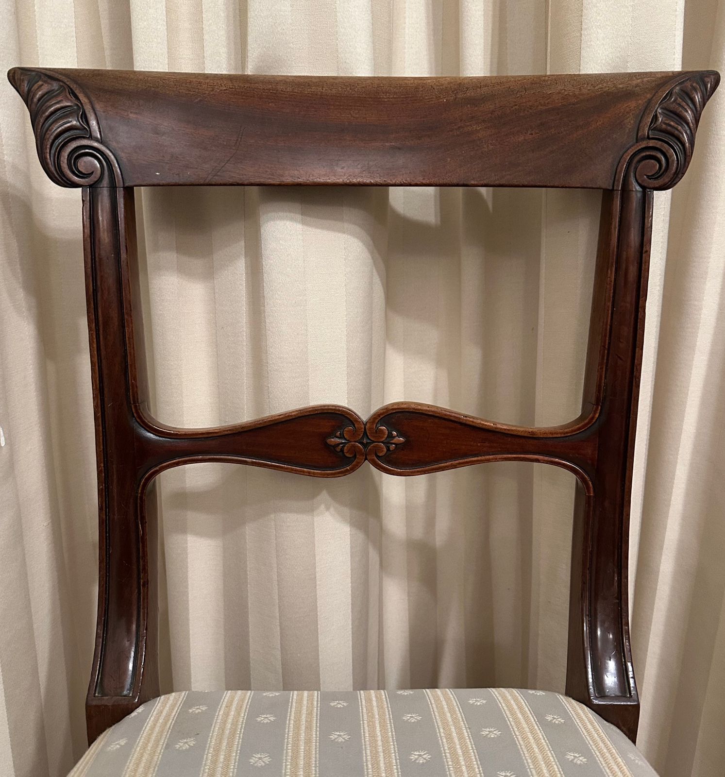Set Of Six Mid Victorian Mahogany Dining Chairs In Waring And Gillow Style photo furniture