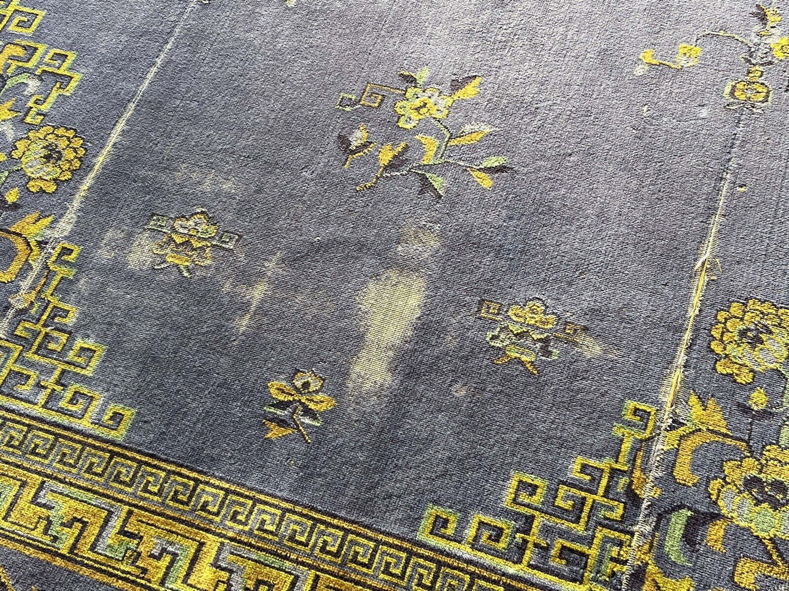 Edwardian Country House Carpet / Rug 271 X 203 Cms. Worn Condition. photo 791.0