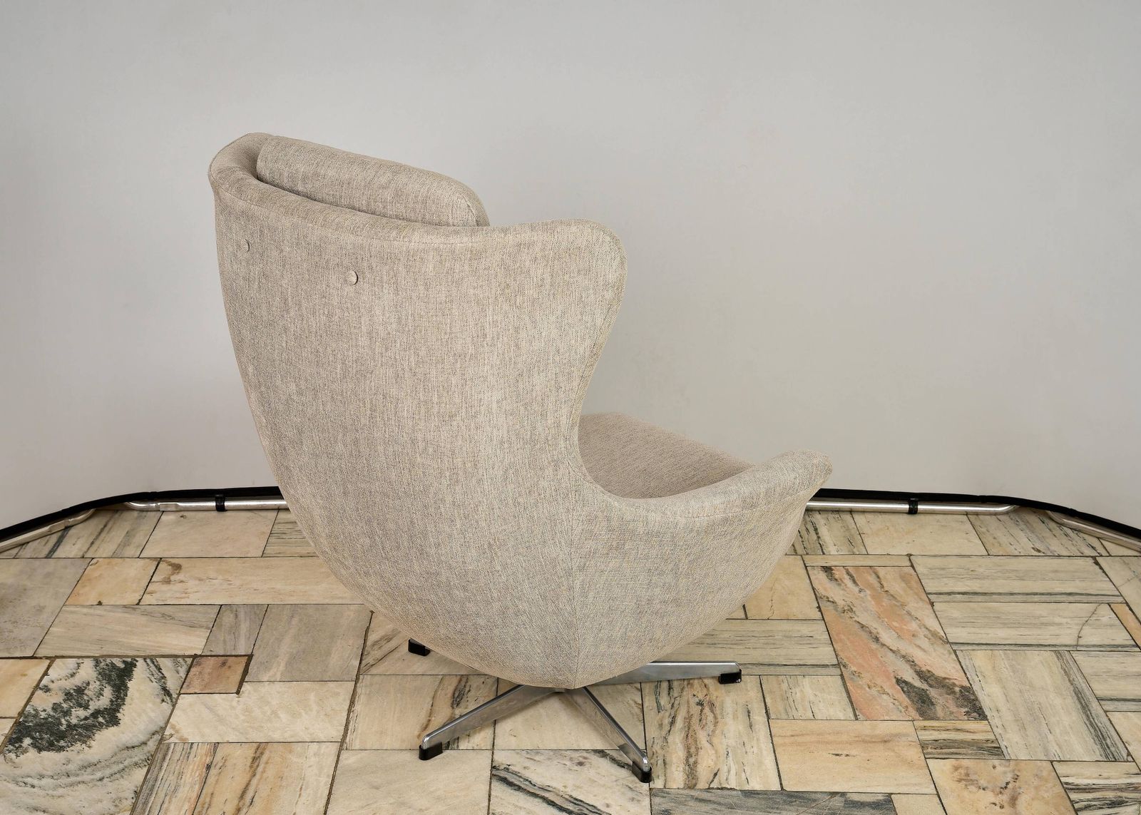 Ushak Swivel Chair By Up Zavody 1960s Czechoslovakia photo vinterior