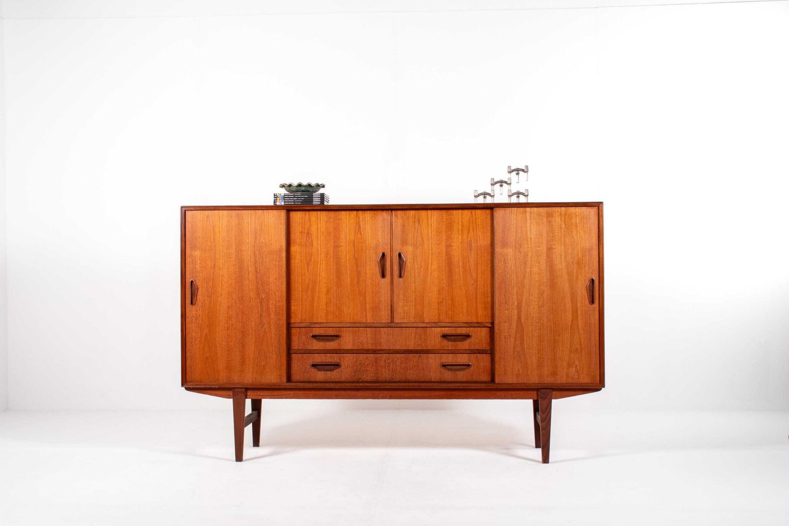 Danish Mid Century Teak And Rosewood Sideboard By P. Westergaard Møbelfabrik, 1960s photo furniture