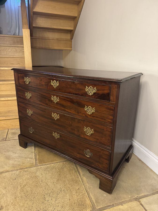 Excellent Quality Antique George III Mahogany Gentleman's Chest photo Furniture