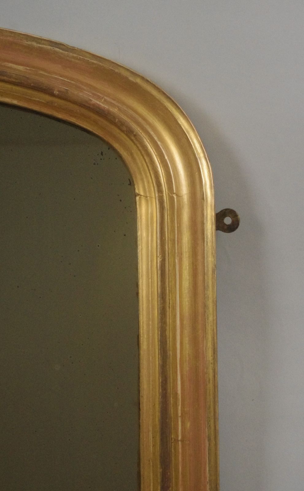 Victorian Giltwood Arch Top Overmantle Mirror photo Home Decor