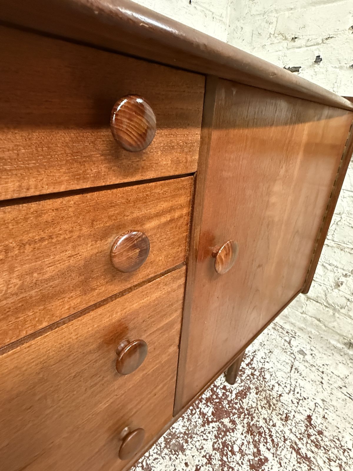 photo buy Mid Century A. Younger Furniture Company Ltd High Quality Teak Sideboard