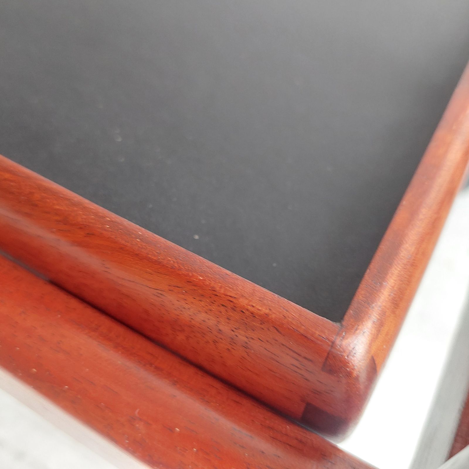 photo for sale Mid Century Drinks Trolley Grete Jalk Poul Jeppesens Møbelfabrik, Rosewood Extendable Barcart 1960s