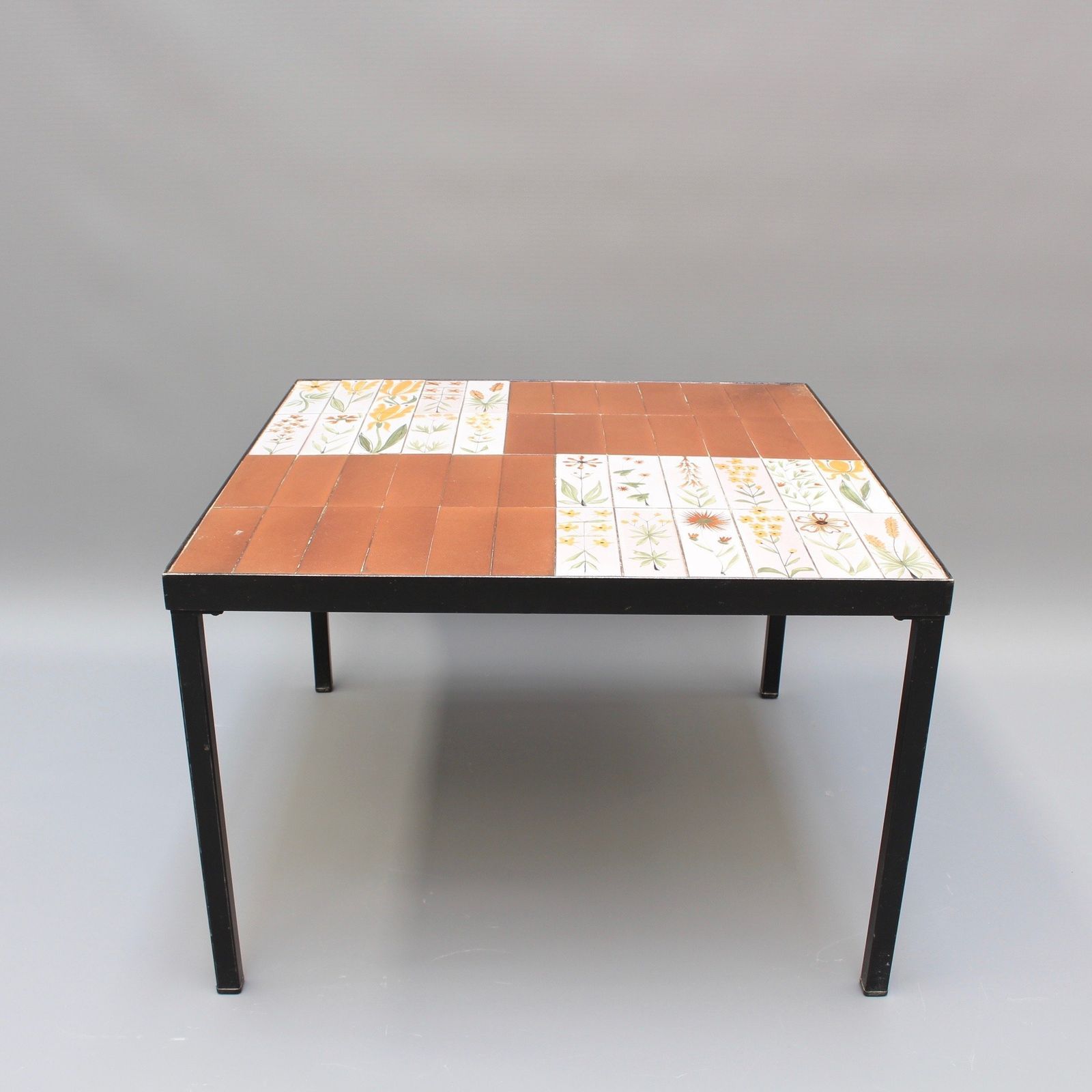 Coffee Table With Decorative Ceramic Tiles By Roger Capron (Circa 1970s) photo Furniture