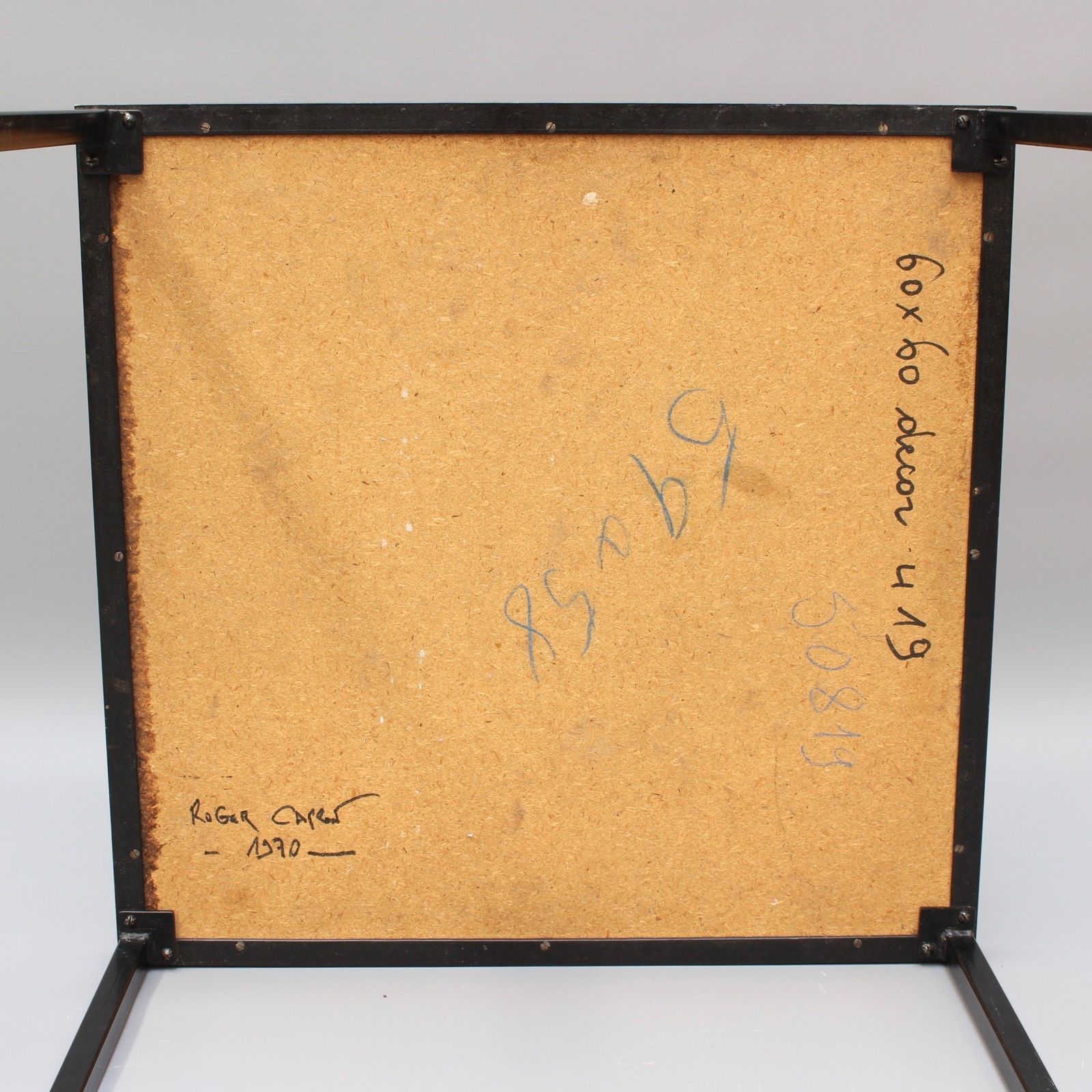 photo for sale Coffee Table With Decorative Ceramic Tiles By Roger Capron (Circa 1970s)