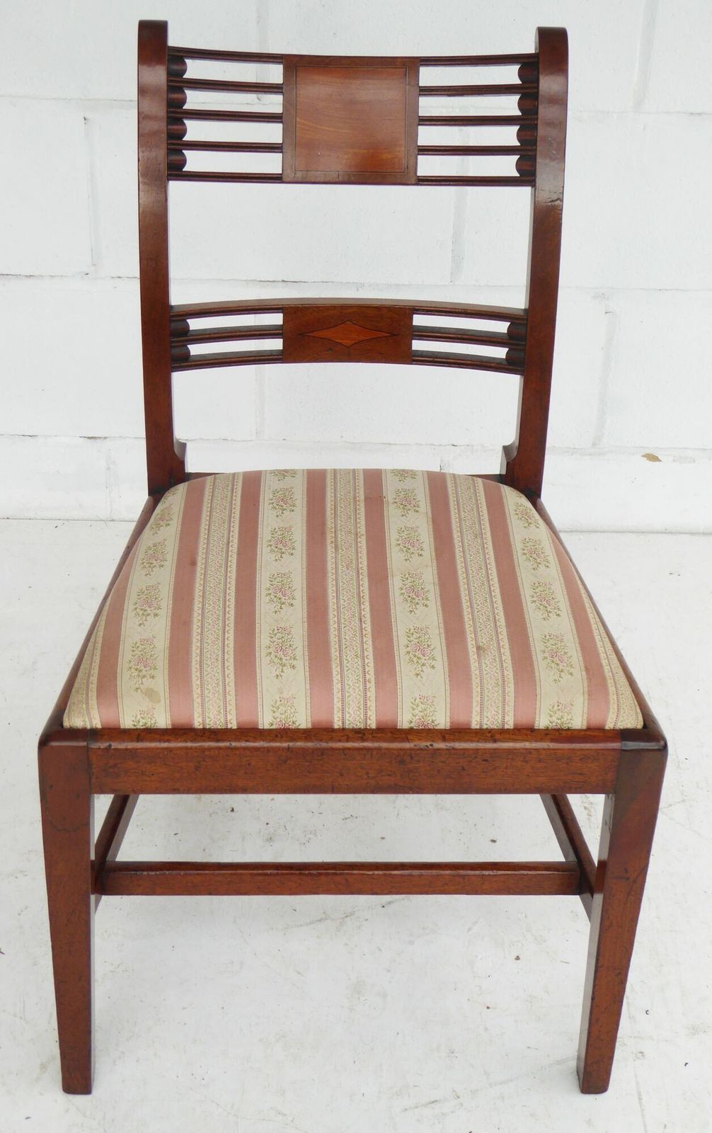 Set Of 8 George III Mahogany Dining Chairs photo Furniture