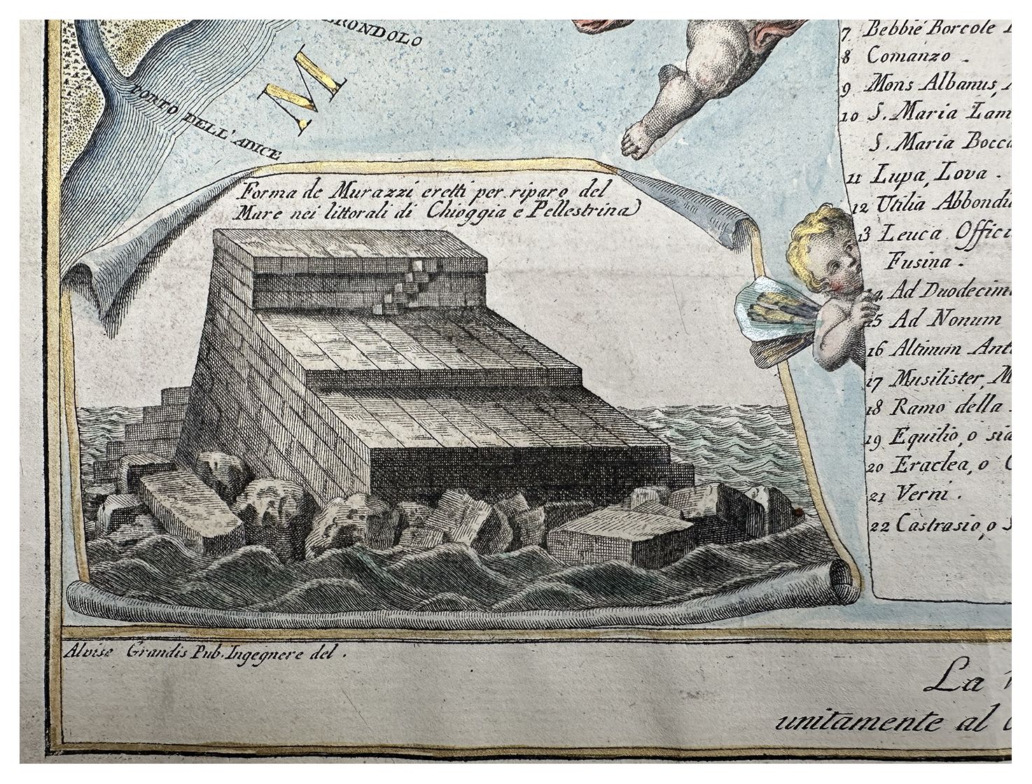 Antonio Sandi, The Venetian Lagoon: Ancient And Modern – 18th Century photo Art