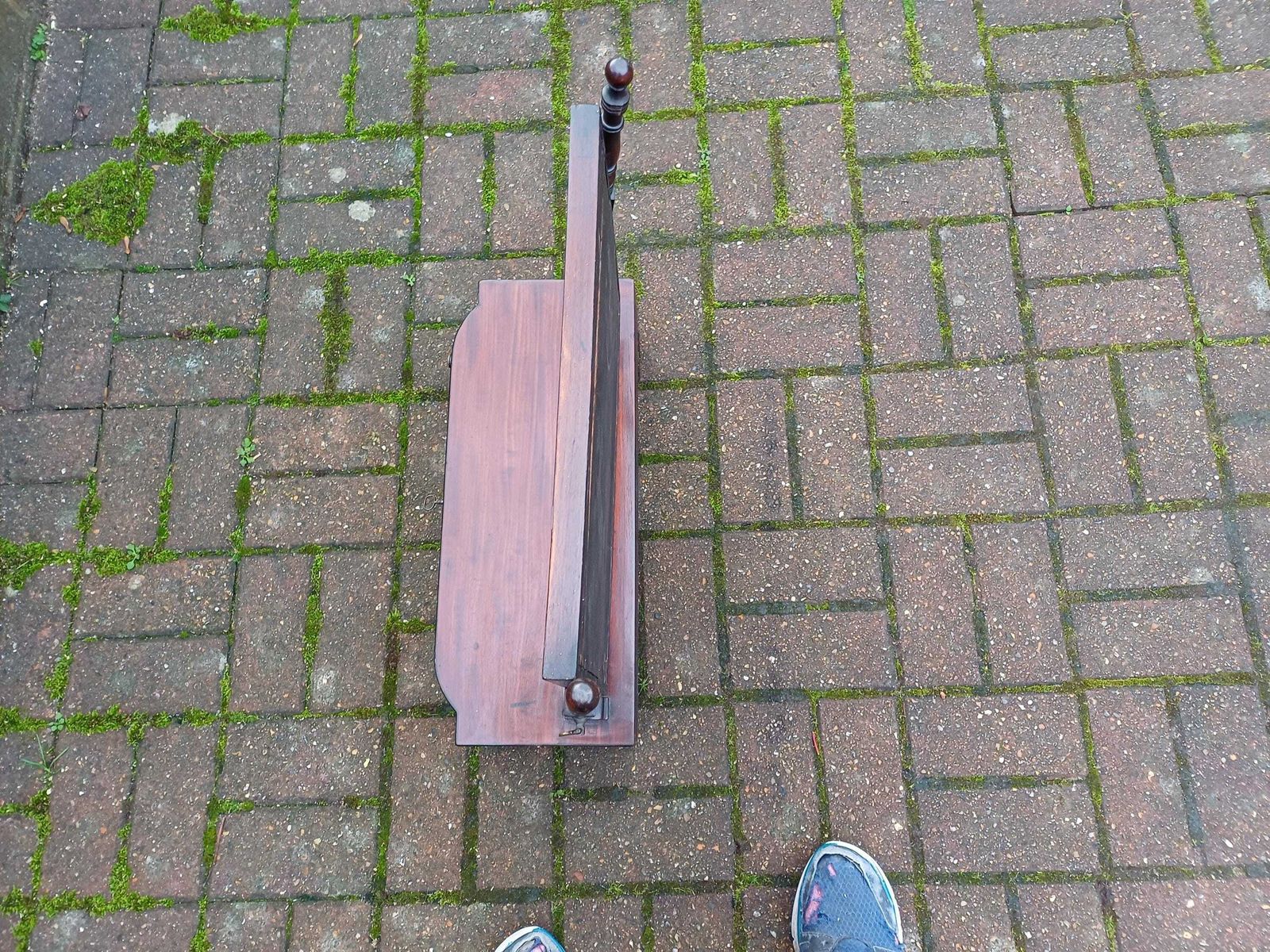 photo for sale Beautifully Aged Antique 19th Century Mahogany Dressing Table Swing Mirror With Drawers Original Key Georgian Victorian